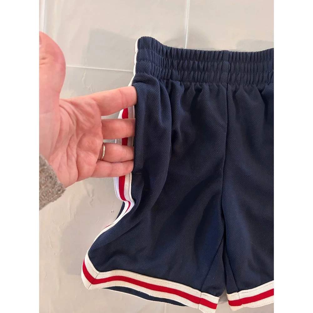 Disney Jumping Beans Mickey Mouse Baseball Tank and Shorts Set Navy Blue 3T